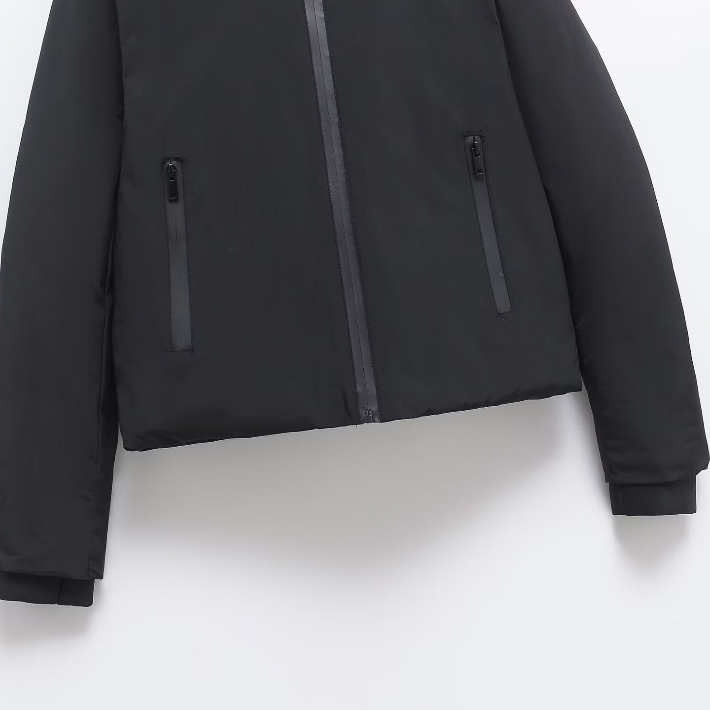 manteau épais en coton à capuche 