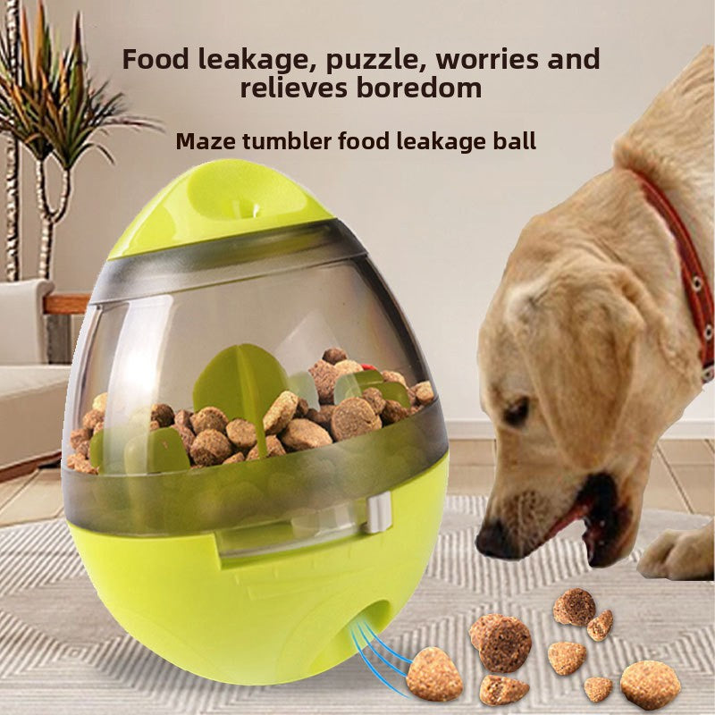 Une balle pour chien qui fuit mais qui ne tombe pas 