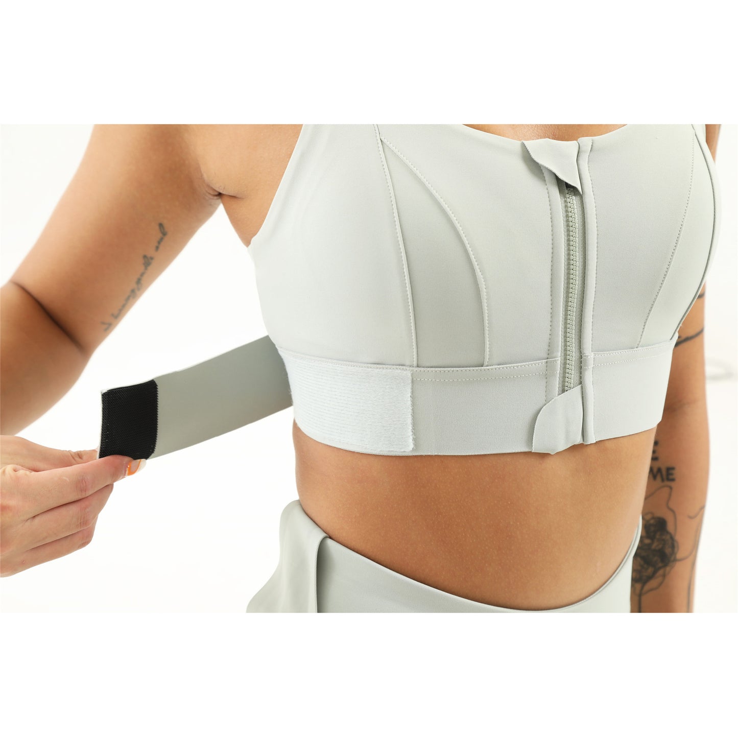 Adjustable High Support Sports Bra Vest