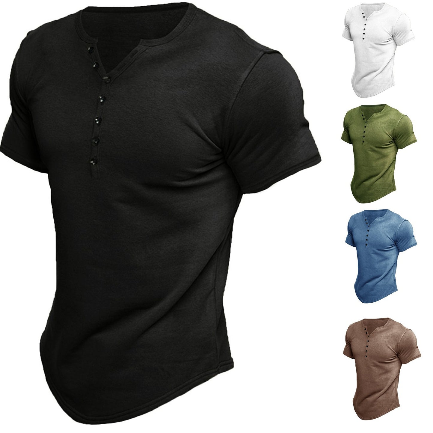 Chemise en coton pour homme 