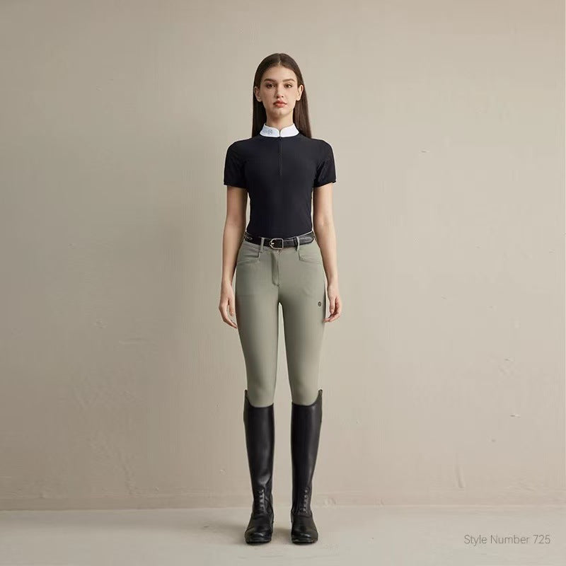 Silicone equestrian pants