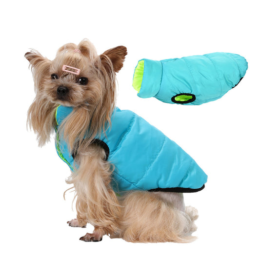Dog winter coat for warmth and cold protection
