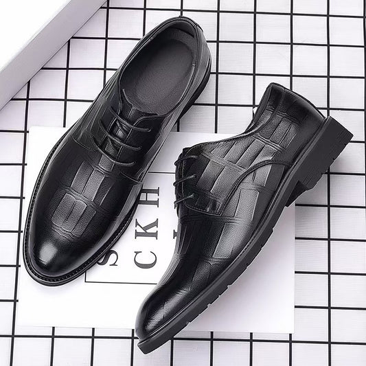 Korean version of British-style men's shoes