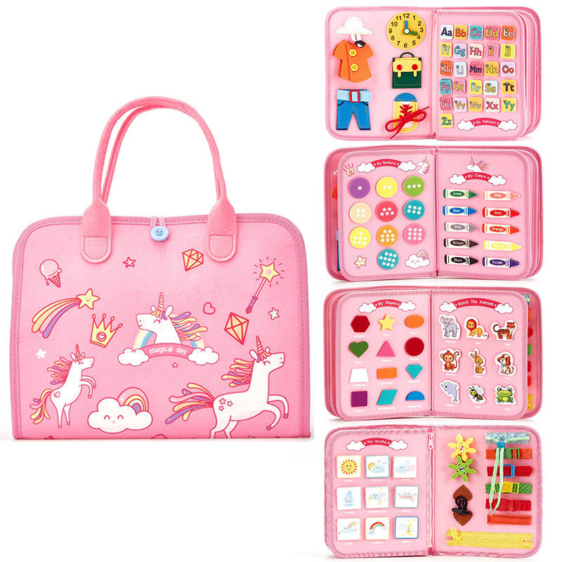 Tableau de jouets éducatifs 