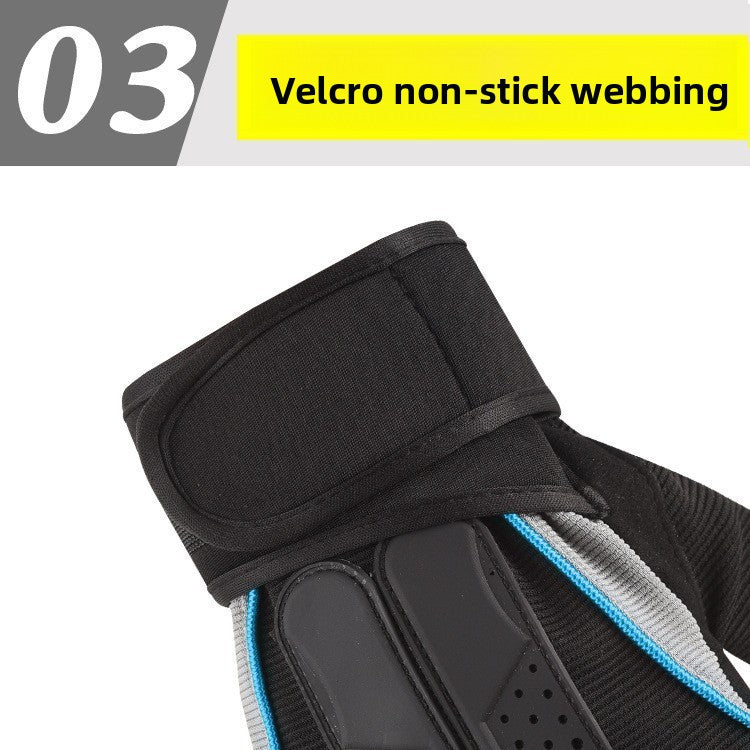 Gants de fitness avec soutien compressif du poignet pour l'exercice 