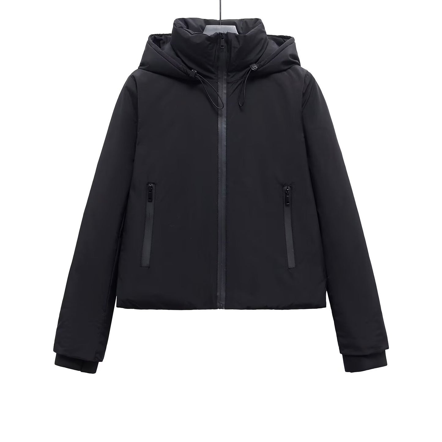 manteau épais en coton à capuche 