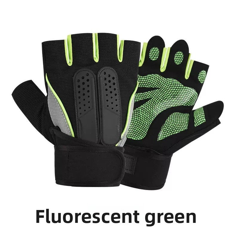 Gants de fitness avec soutien compressif du poignet pour l'exercice 
