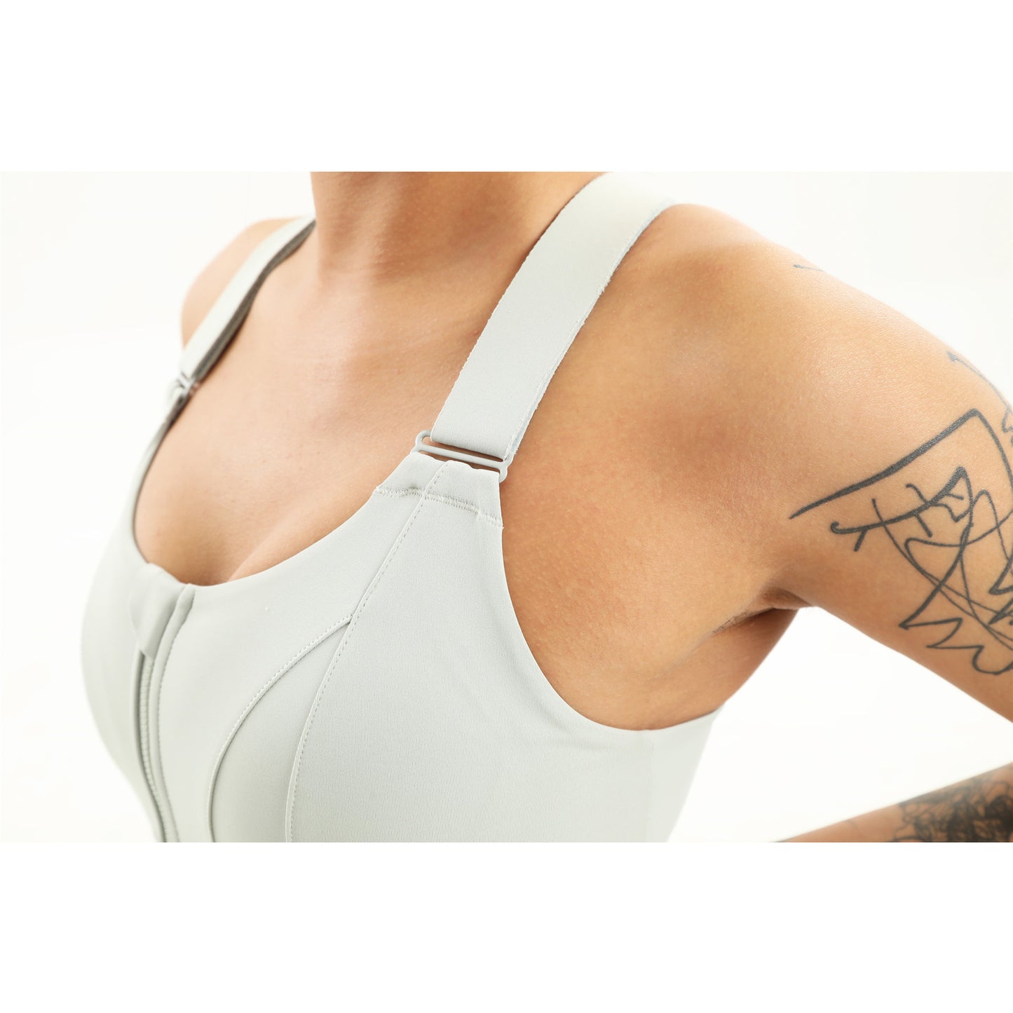 Adjustable High Support Sports Bra Vest