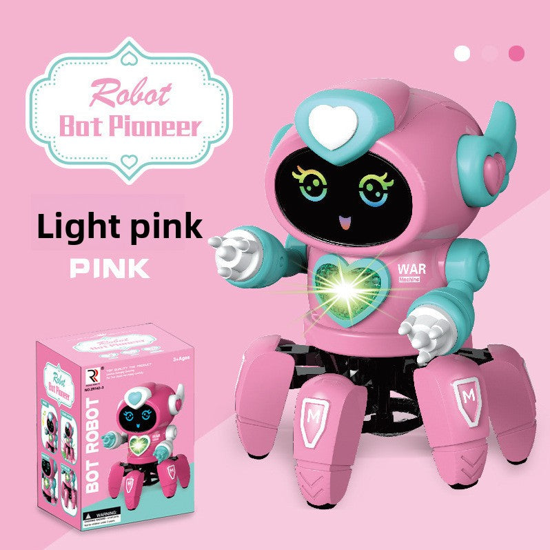 Robot à six pinces chantant et dansant 