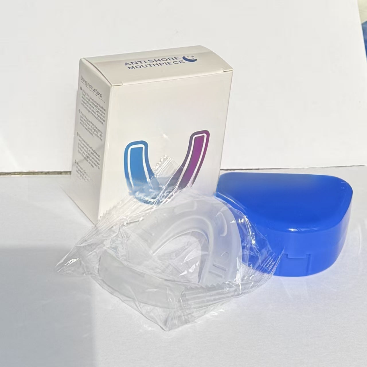 Plateau dentaire bleu double couche en EVA 