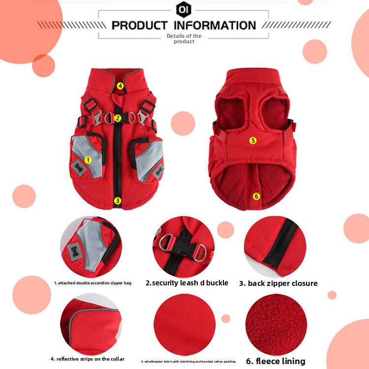 Veste pour animaux de compagnie 