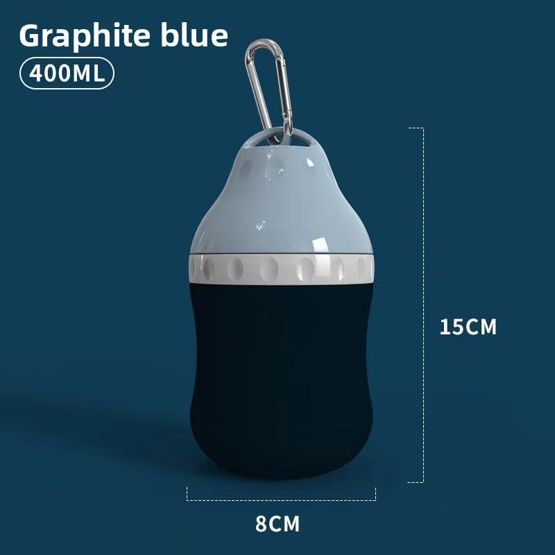 Bouteille d'eau portable pour animaux de compagnie en extérieur 