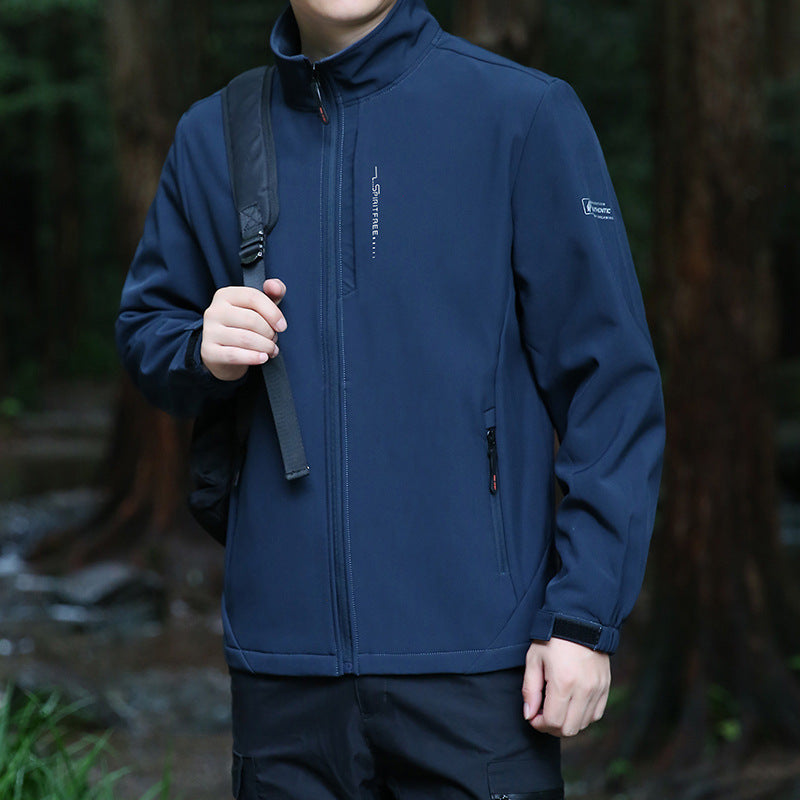 Veste polaire softshell tactique pour hommes 