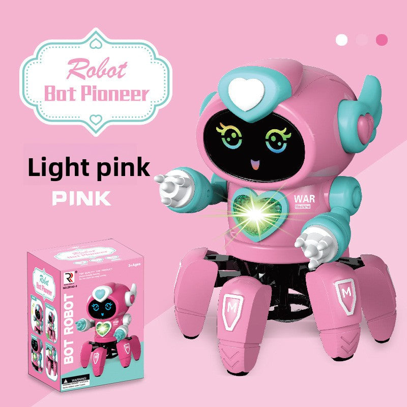 Robot à six pinces chantant et dansant 