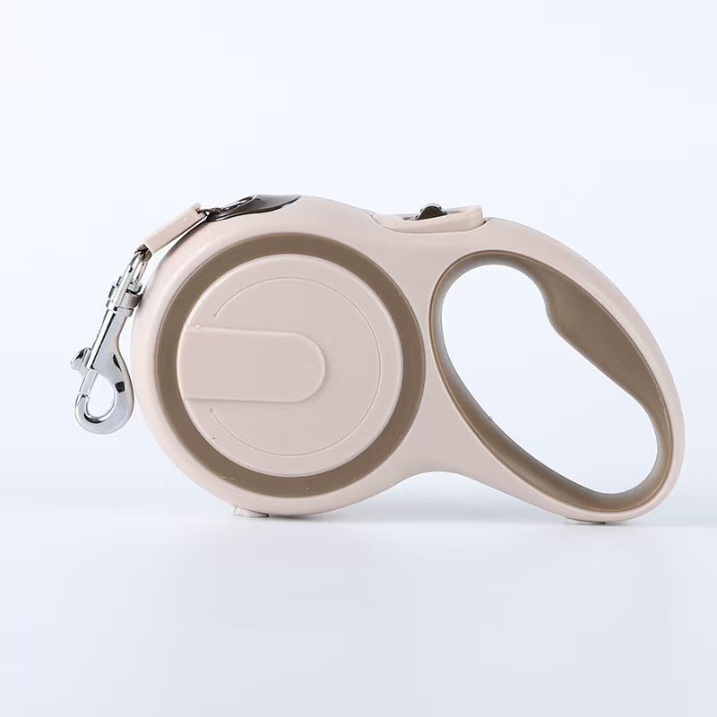 Laisse rétractable automatique pour animaux de compagnie avec verrou 
