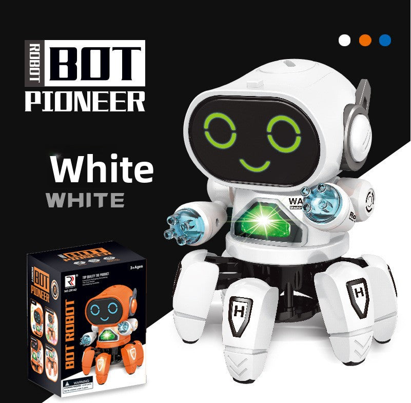 Robot à six pinces chantant et dansant 