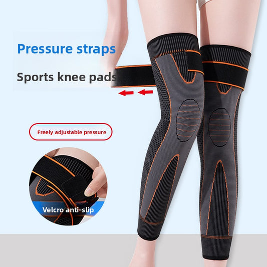 Knee protection knitting brace