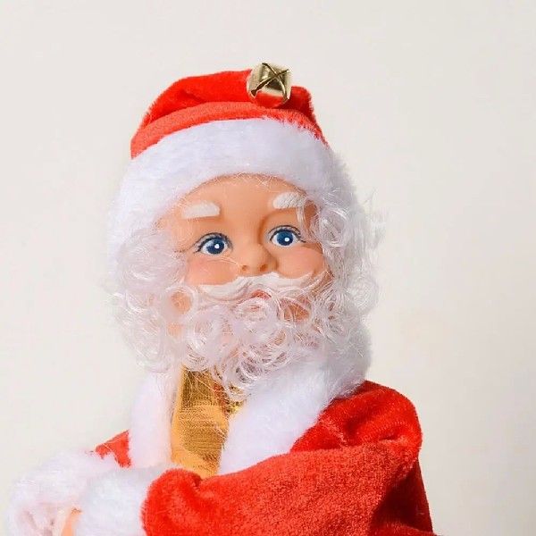 Poupée Père Noël dansante électrique