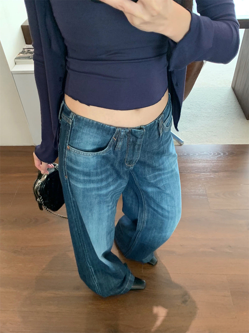 Jeans taille basse tendance pour l'automne 