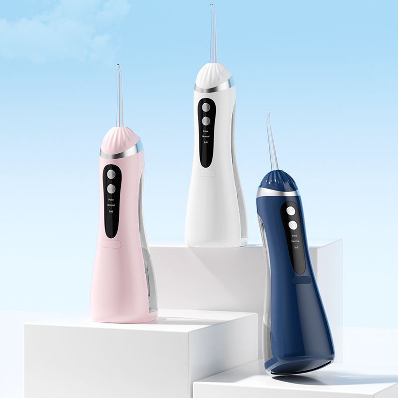 Portable electric dental flosser