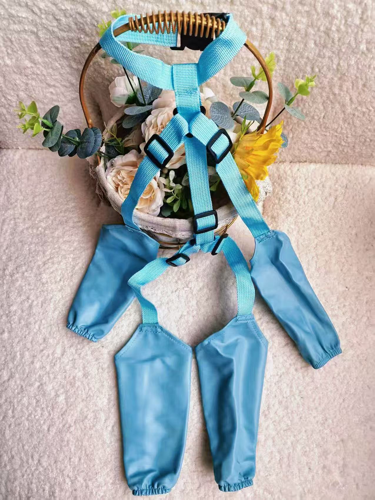 Chaussures imperméables antidérapantes d'extérieur pour animaux de compagnie 