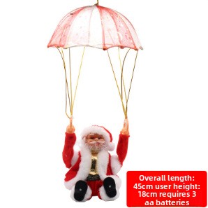 Père Noël électrique grimpant aux perles 