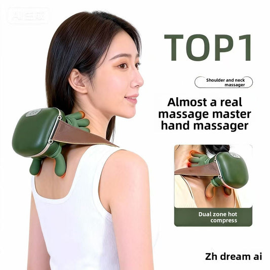 Neck and shoulder massager