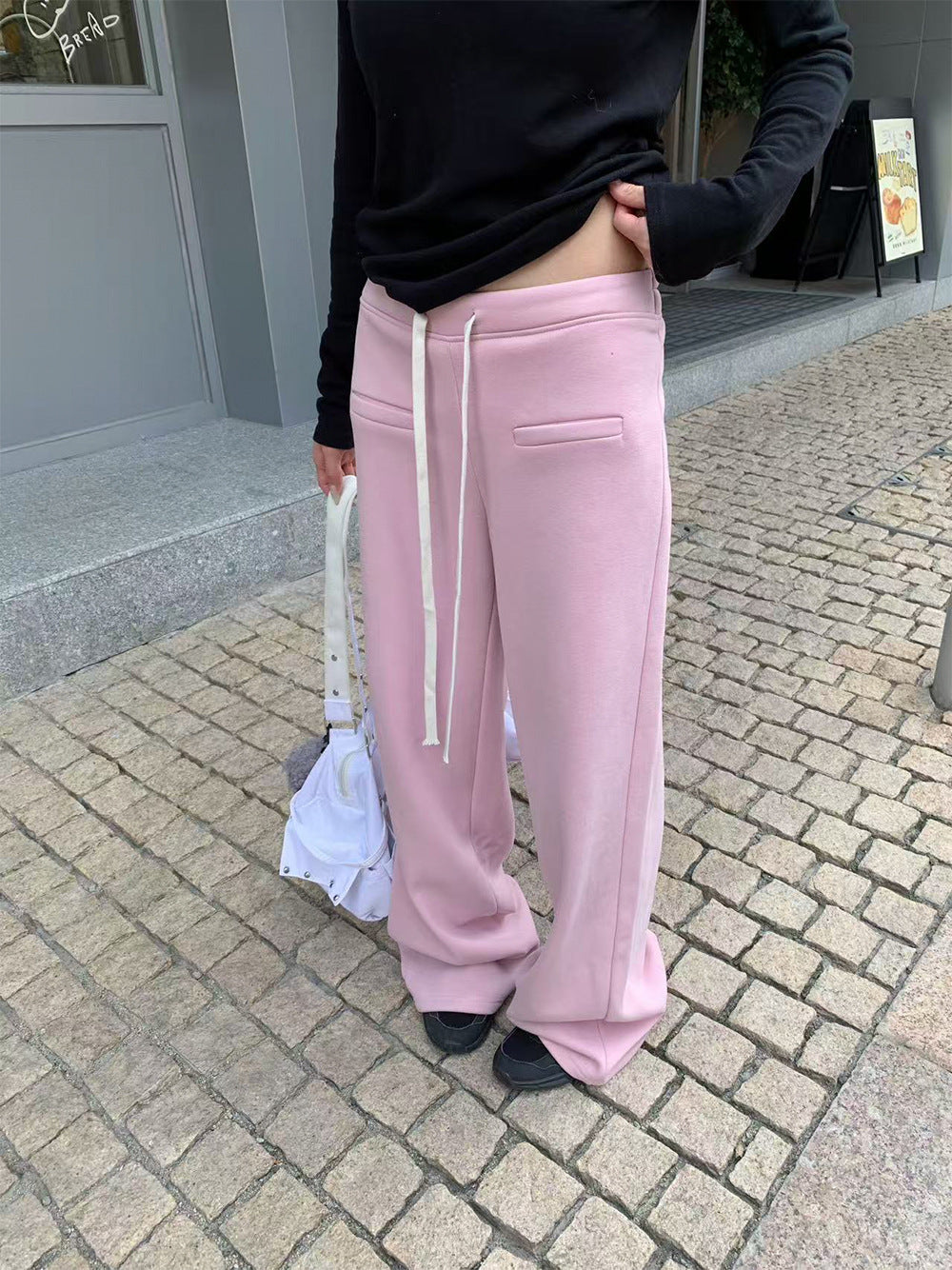 Drawstring Casual Pants