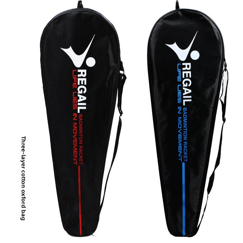 Shock-Absorbing Badminton Racket Set