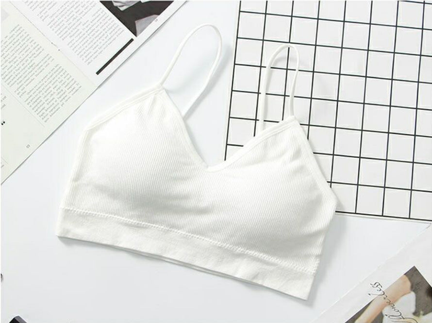 Seamless plus-size women's backless vest