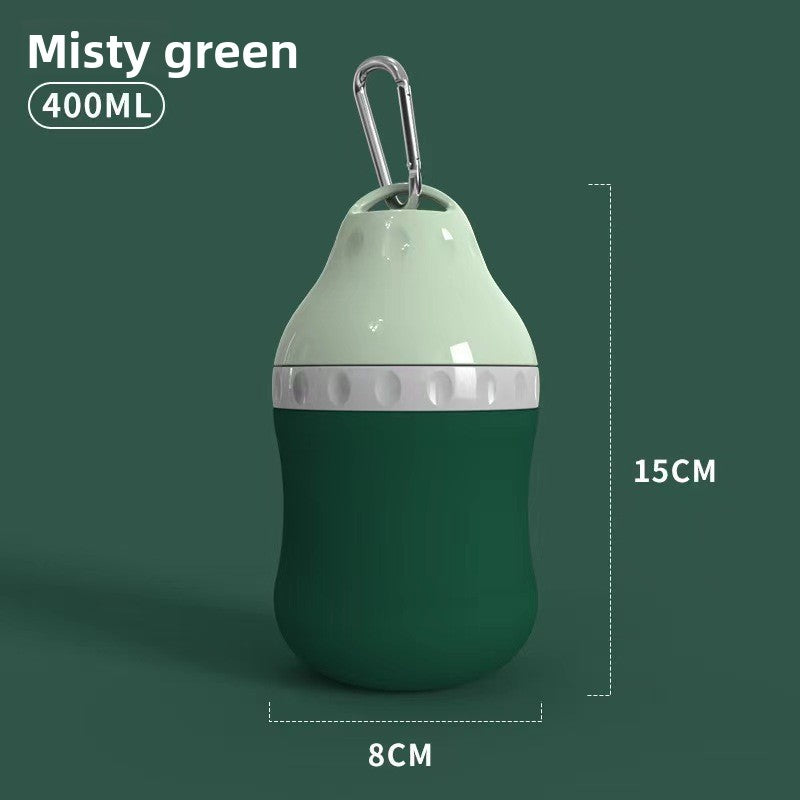 Bouteille d'eau portable pour animaux de compagnie en extérieur 