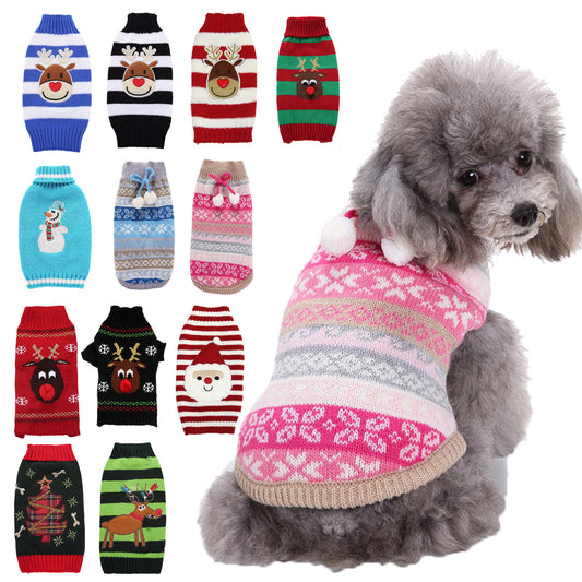 Christmas Pet Knitted Sweater