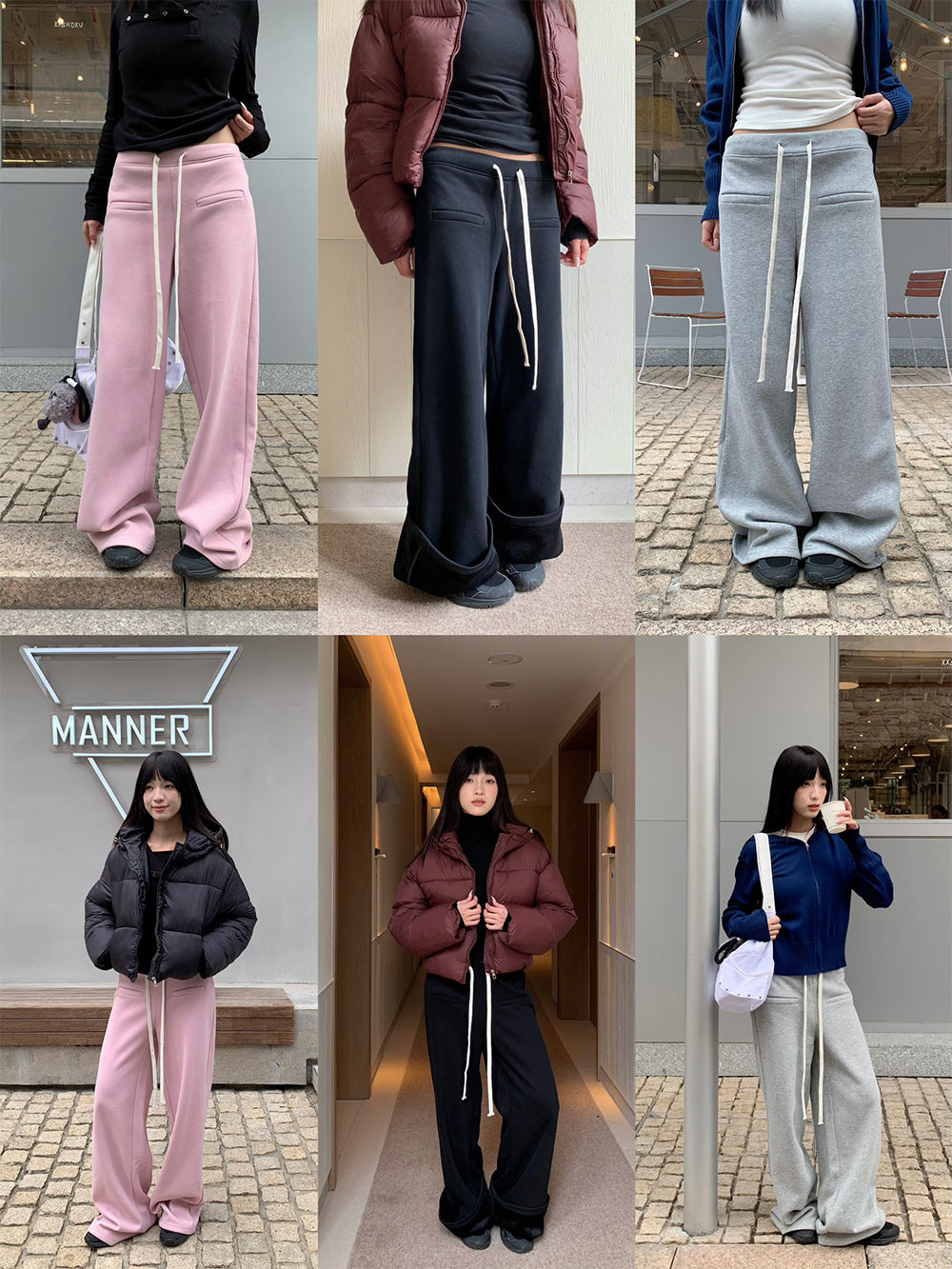 Drawstring Casual Pants