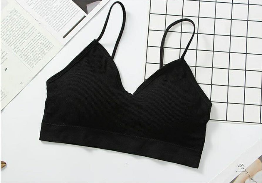 Seamless plus-size women's backless vest