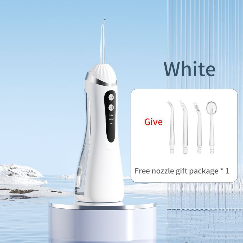 Portable electric dental flosser