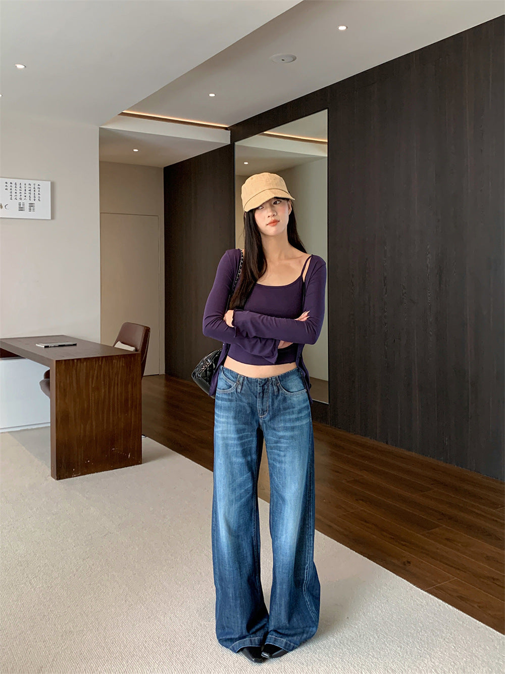 Jeans taille basse tendance pour l'automne 