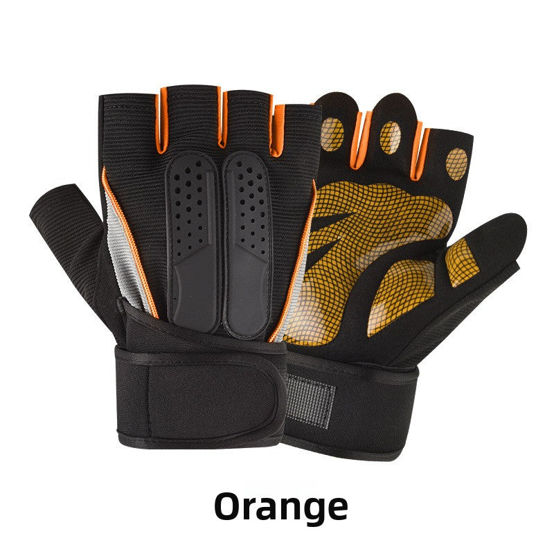 Gants de fitness avec soutien compressif du poignet pour l'exercice 
