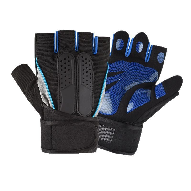 Gants de fitness avec soutien compressif du poignet pour l'exercice 
