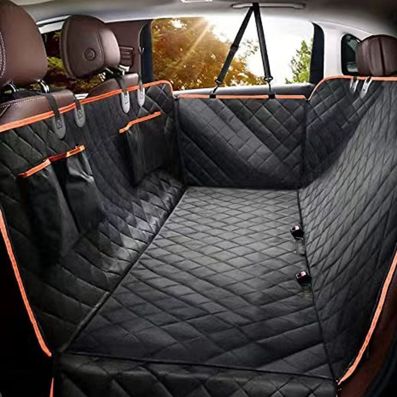 Tapis de voiture pour animaux de compagnie, tapis anti-salissures pour voiture, tapis arrière imperméable en tissu Oxford, housse de siège auto 