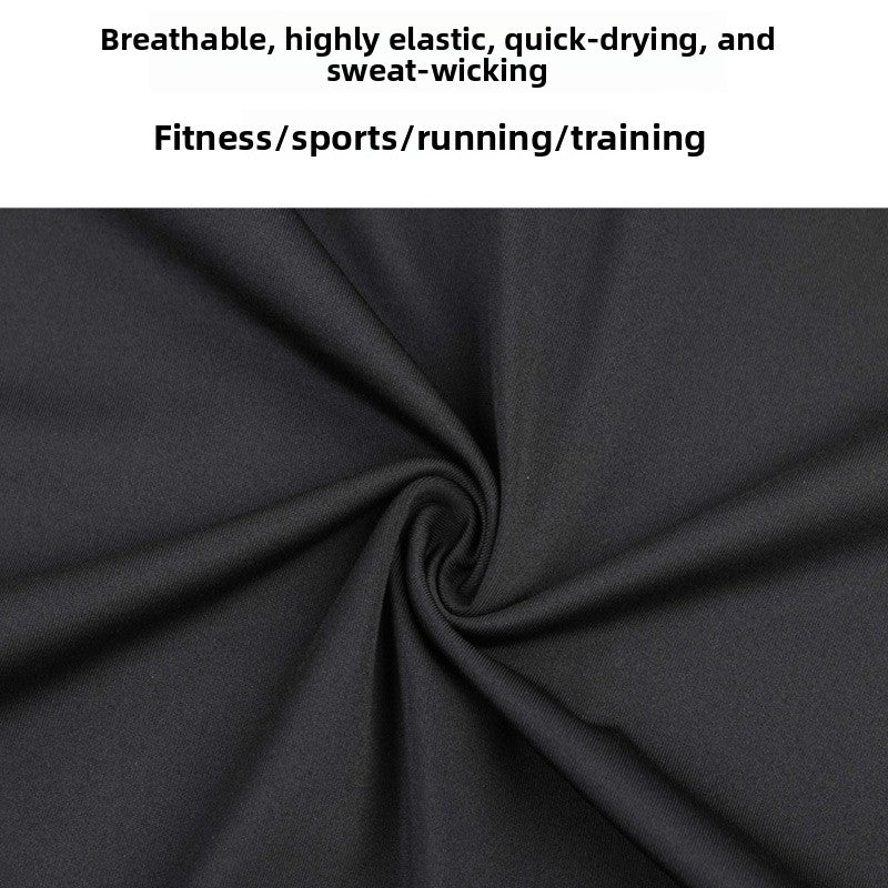 Ensemble de sport doublé polaire pour homme, idéal pour le fitness et la course à pied en hiver. 