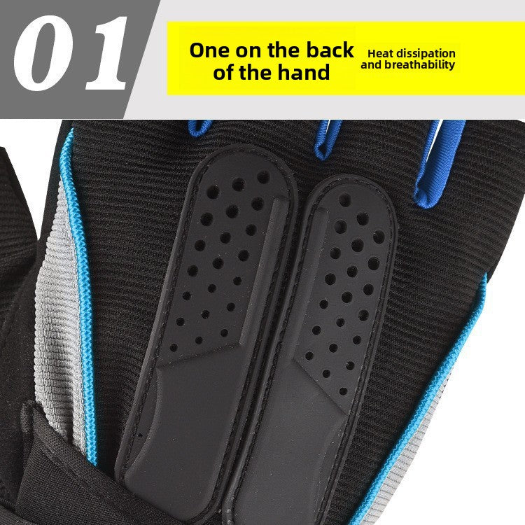 Gants de fitness avec soutien compressif du poignet pour l'exercice 